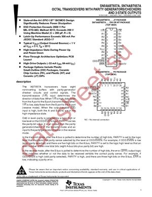 SN74ABT657ADBR datasheet  